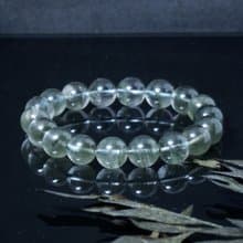 綠幽靈 11.5mm 水晶手鍊  ( Green Phantom 11.5mm Bracelet )