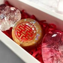 【青手作】婚禮小物|晶亮胺基酸寶石皂|禮物|送禮|全膚質適用