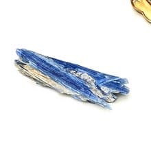 天然原礦小迷你藍晶石共生白水晶及雲母 辦公室 居家 療癒 擺件