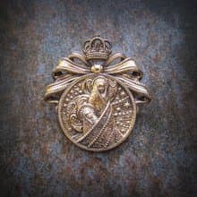 Christmas necklace pendant,christmas jewelry gift,ukrainian christmas jewellery