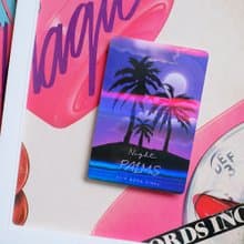 珠光彩虹膜防水貼紙 - Night Palms