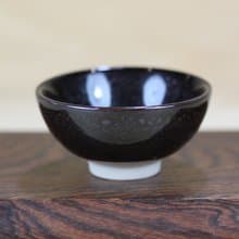 【母親節禮物】60ml 黑星 天目釉 圓滿茶杯 鶯歌名家葉敏祥作品