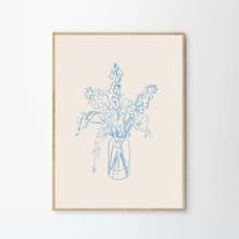 【瑞典掛畫】Chloe Purpero Johnson | Flower Study