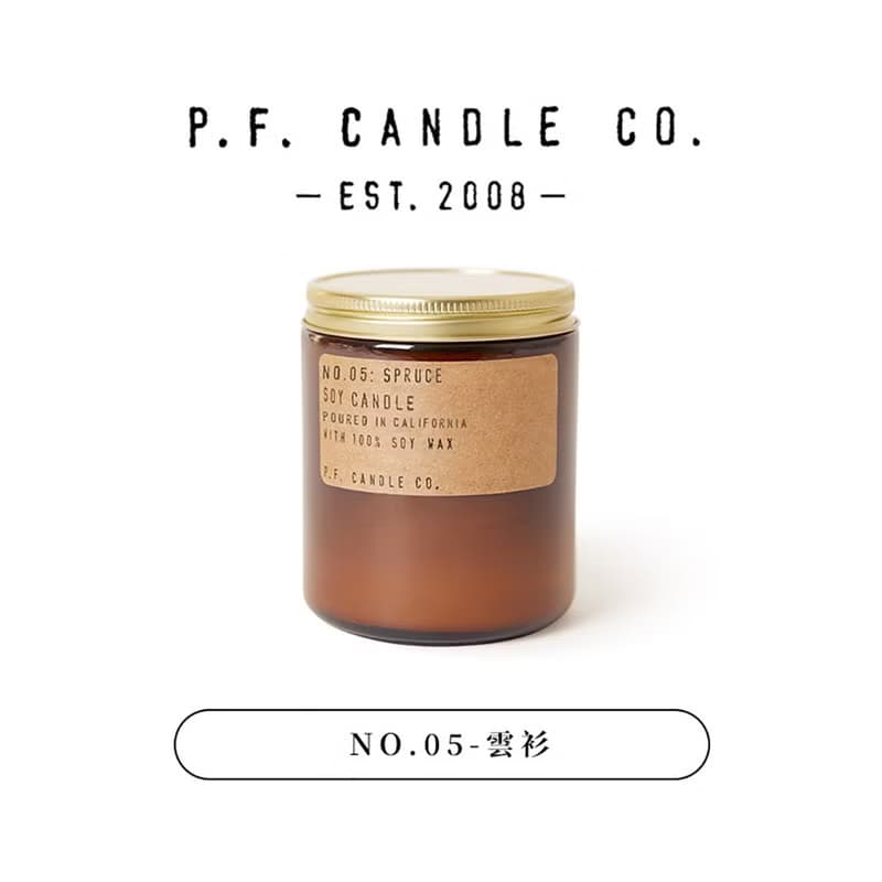 限量優惠 P.F. CANDLE CO. 手工香氛蠟燭 7.2oz 雲杉X2入