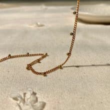 老林雜貨 | 黃銅珠珠項鍊