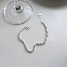 I 閃爍 I 925純銀鋯石排鑽手鍊