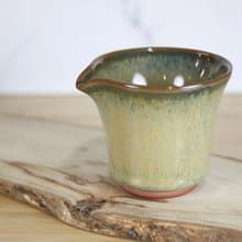 【送禮好物】140ml 天目釉 手工小茶海 公道杯 鶯歌葉敏祥手作