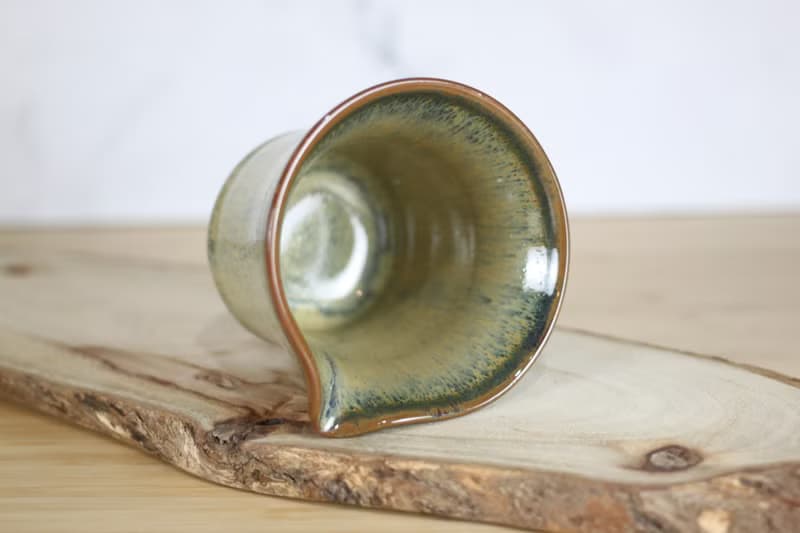 【送禮好物】140ml 天目釉 手工小茶海 公道杯 鶯歌葉敏祥手作