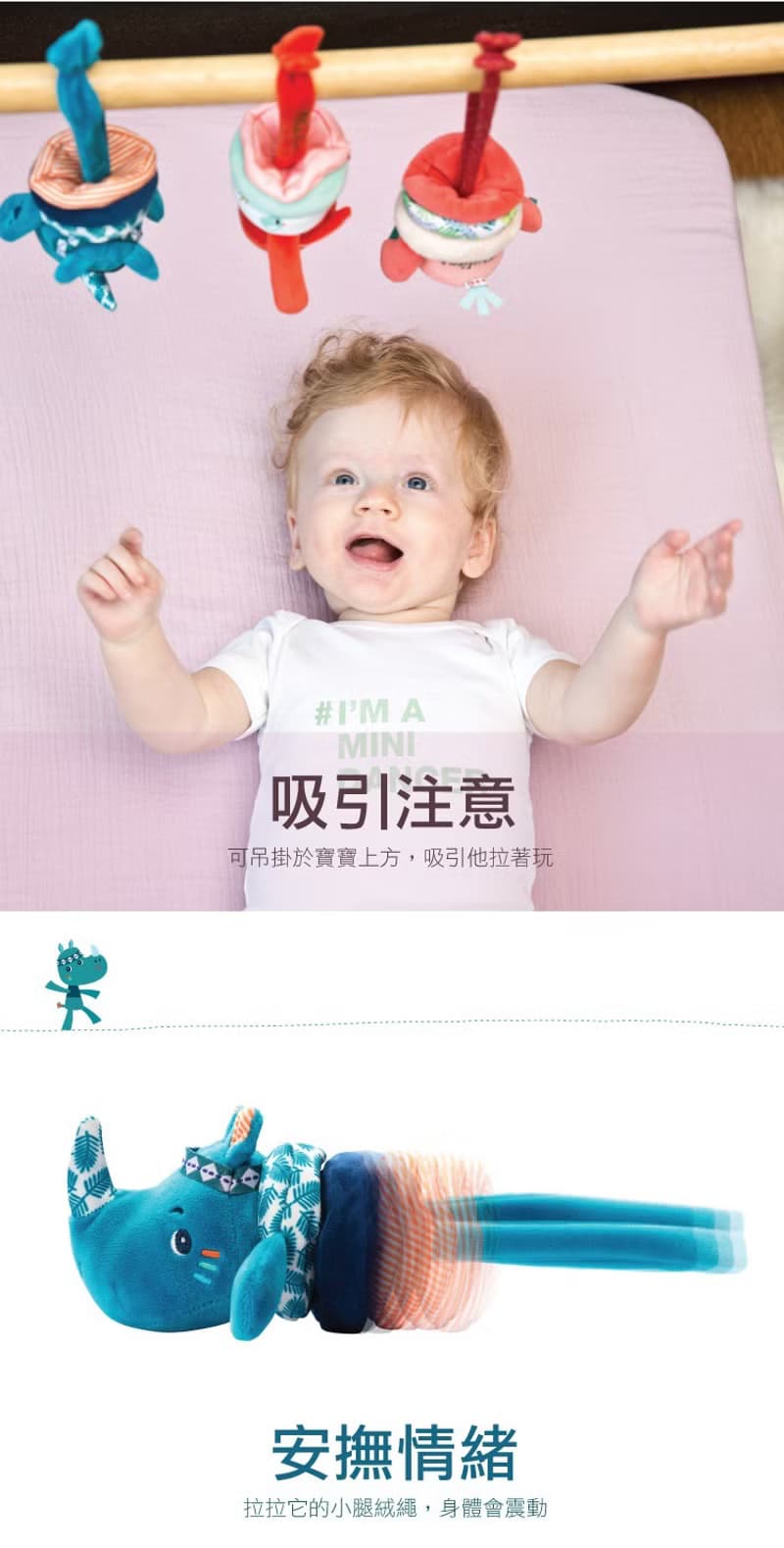 【比利時Lilliputiens】抖抖系列-安納托鱷魚