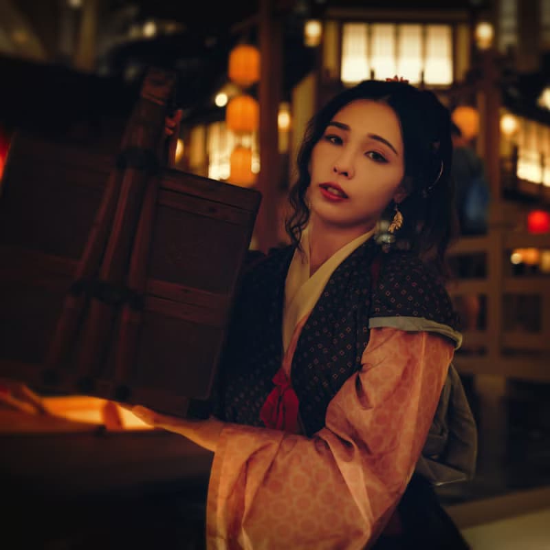 【墨徽閣】落羽耳環