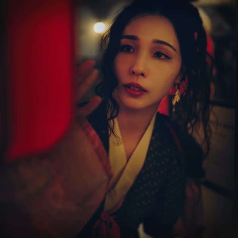 【墨徽閣】落羽耳環