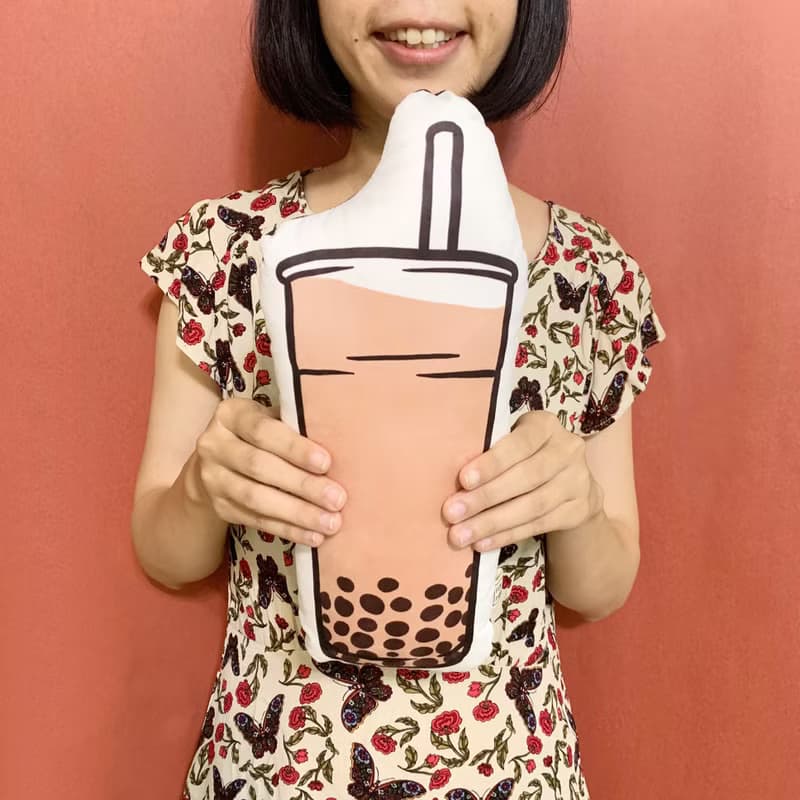 珍珠奶茶抱枕