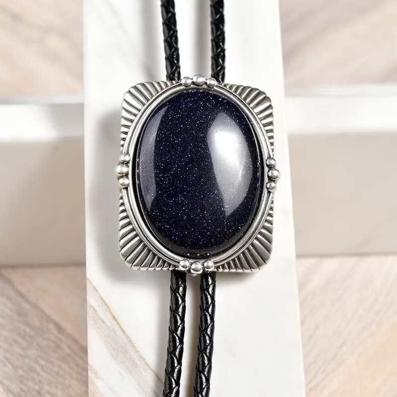 寶璽系列 保羅領帶 Bolo Tie 真皮 皮革項鍊 皮繩領帶 長項鍊