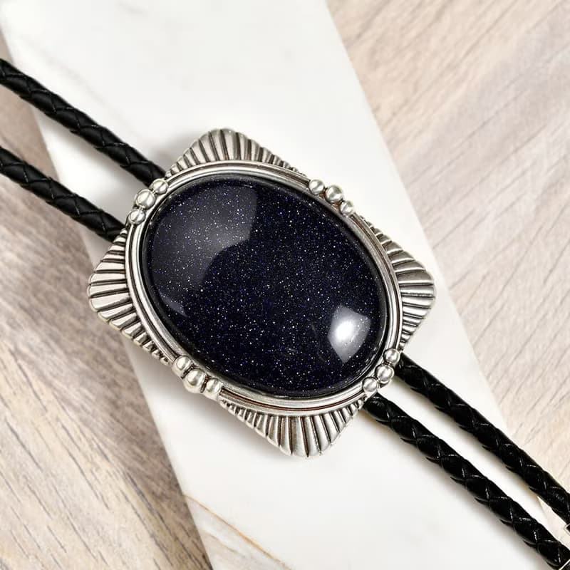 寶璽系列 保羅領帶 Bolo Tie 真皮 皮革項鍊 皮繩領帶 長項鍊