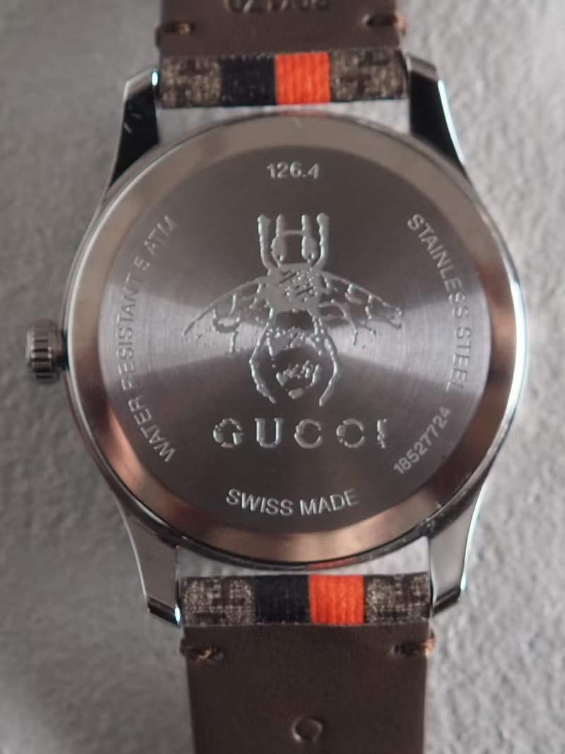 GUCCI グッチ Gタイムレス タイガー ウォッチ 腕時計 シルバー メンズ  ヴィンテージ