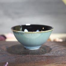 【送禮好物】100ml 天目釉 敞口茶盞杯 酒杯 鶯歌名家葉敏祥作