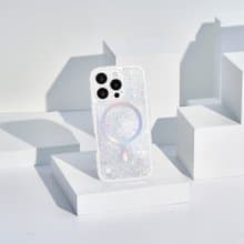 【kate spade】iPhone 16 系列 磁吸精品流沙殼 經典星沙