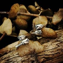 【植物系列】鬱金香戒指/純銀