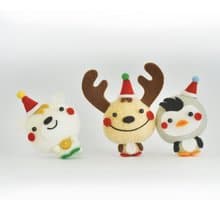 【獨家手作】麻吉過聖誕 兩入組 免針線 DIY材料包聖誕禮物