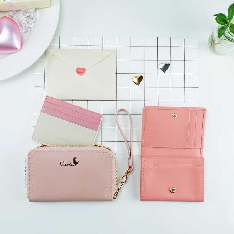 Goody Bag: special price 3 genuine leather mini wallets