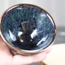 【送禮好物】蘊藉 天目釉茶杯 茶碗 鶯歌陶藝名家葉敏祥作品