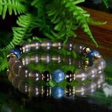 【神山晶礦】沉澱。影中之境/磷灰石/茶晶/紫灰玉髓