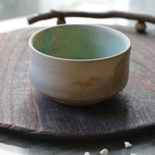 灑落人間的光手拉坏平光陶杯/茶杯