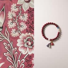 原創手工十二生肖硃砂手串蛇年本命年手鏈