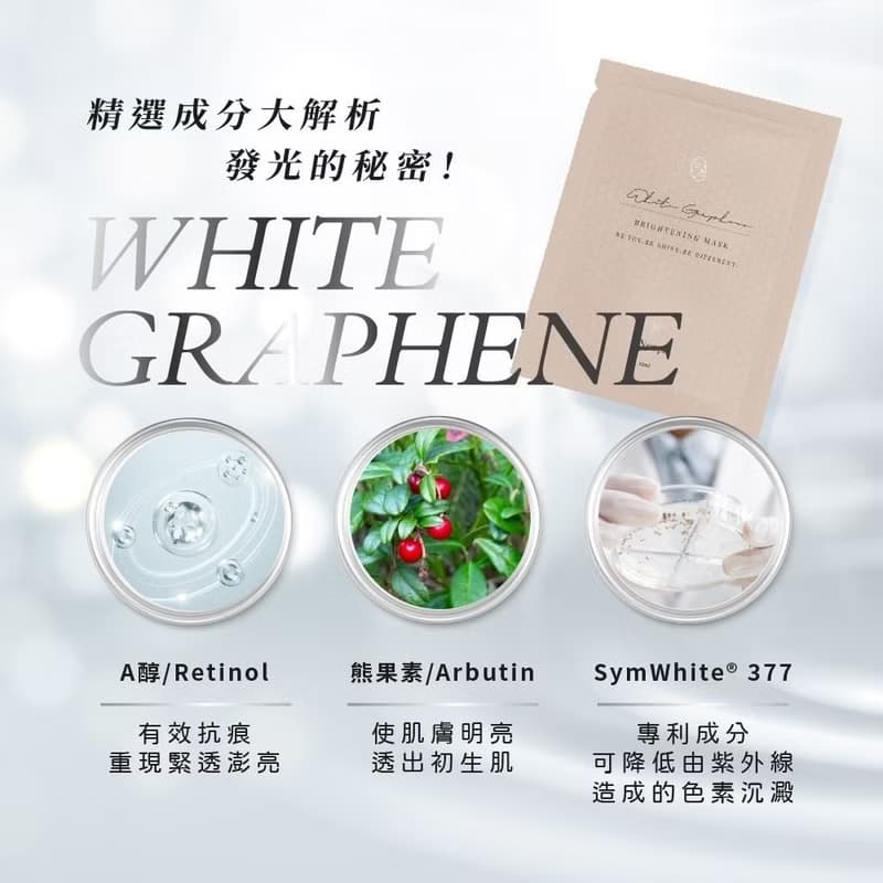 【D.nymph丁妮芙】1入 石墨稀超導面膜25ml 台灣製
