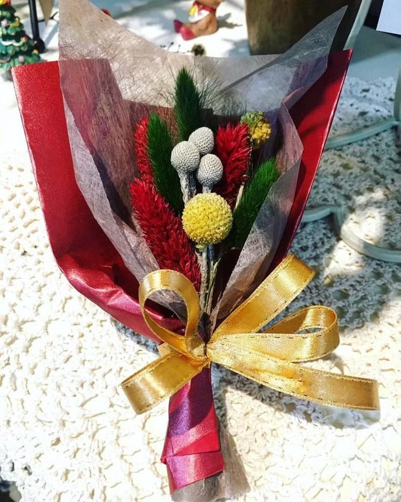 【乾燥花迷你花束】乾燥花/花束/ 情人節/畢業/交換禮物