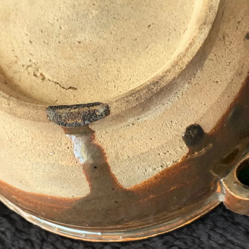 中國 宋代建窯褐釉雙耳碗器│古瓷窯 渾厚堅緻 黑瓷