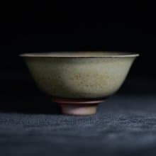 手作柴燒上釉小茶碗NT17