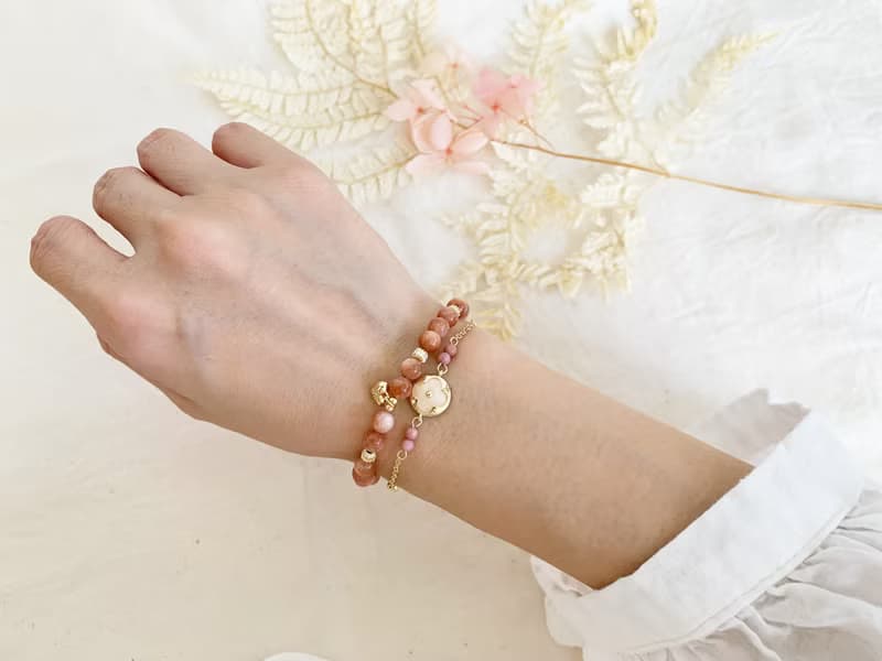 | 太陽孩子 | 飾品 x 手鍊手環 x 14K x 天然石 x 限量 - 好做作