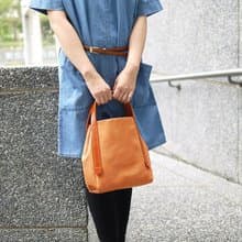 日本手工植鞣革 輕巧柔軟手提包  Made in Japan  by TEHA' AMANA