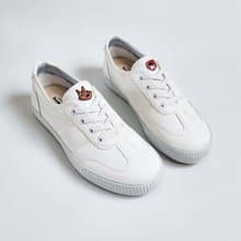 ( 寬楦 ) 小山2.0 皮革平底懶人鞋 防潑水 - 小白鞋 小黑鞋