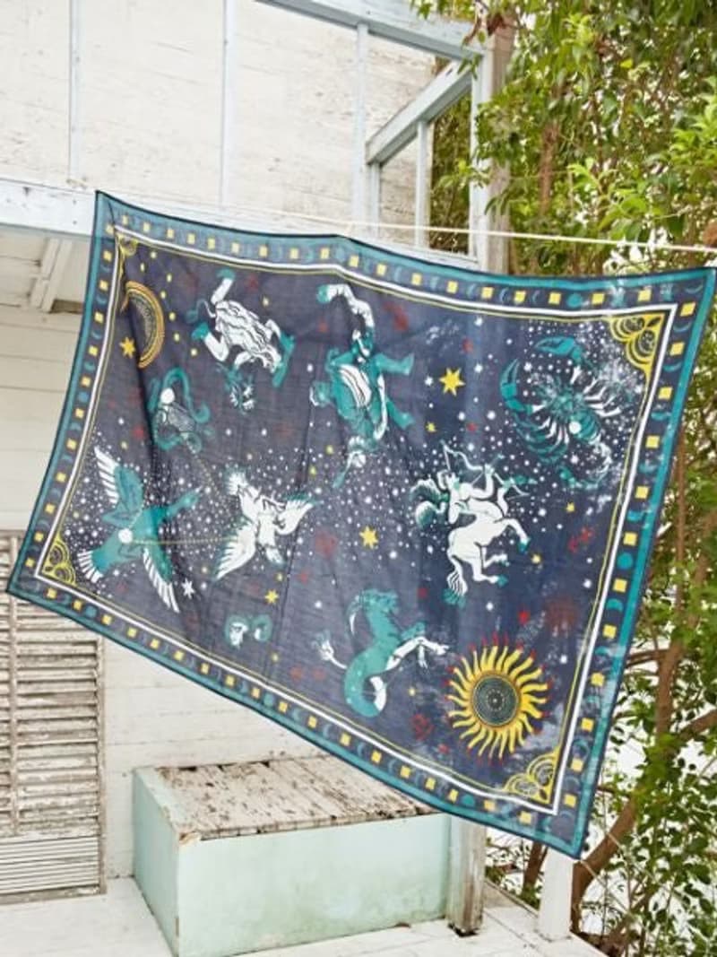 Summer Constellation Multi Cloth | Bed Cover