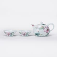 清風荷韵 茶具組 │1壺2杯│畢業禮物