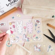 | 手作DIY | irodo免熨燙布用轉印貼—彩虹夢川