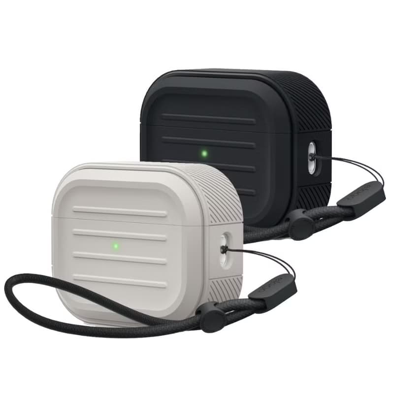 AirPods Pro 2 Armor 衝擊吸收保護殼(附掛繩) 耳機殼 耳機套