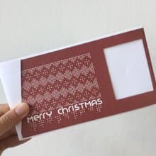 Pin Cards - Knitting 聖誕卡 / 專為拍立得設計的禮物卡