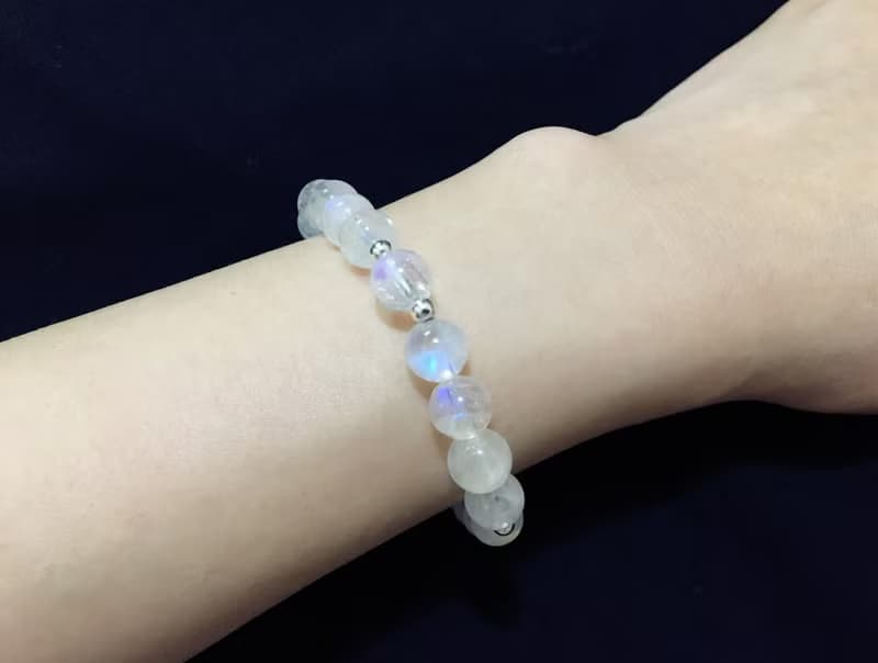 【Pure】月光石 純銀 手鍊