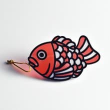 鯛魚燒 掛飾 / 匙扣  l 龍年 福貼 揮春 春聯 招財 招財貓