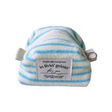 terry stripe pouch S_aquarius