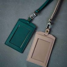 MOOSworkshop  Chevre Sully羊革 掛頸工作證/證件套 (連頸繩)