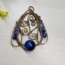 【葉綠舒手作】寄情  /金屬線編織/節日/禮物/飾品/項鍊/手作/訂