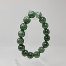湖水綠大卡珠串 | 天然緬甸玉A貨翡翠