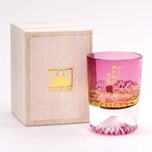 80cc (單個)【日本田島硝子】手工製作金箔冷酒杯