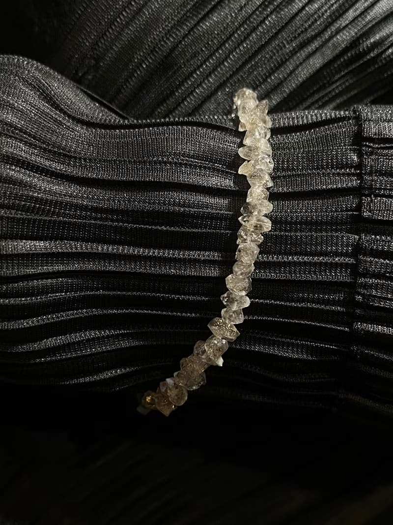 美國閃靈 閃靈鑽 雙尖水晶 手串 手鍊 天然水晶手鍊