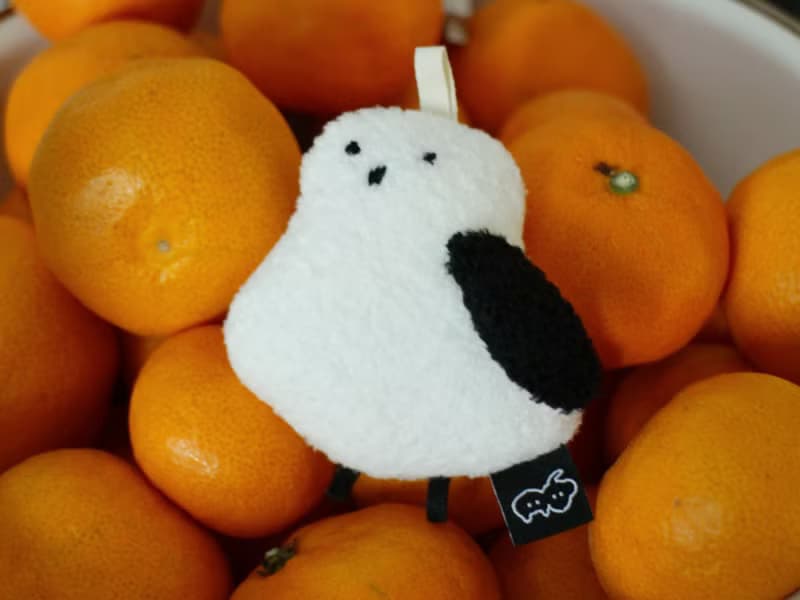 Long-tailed Tit Key-ring