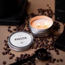 Soy Candle Roaster Blend Travel Tin - Coffee & chocolate